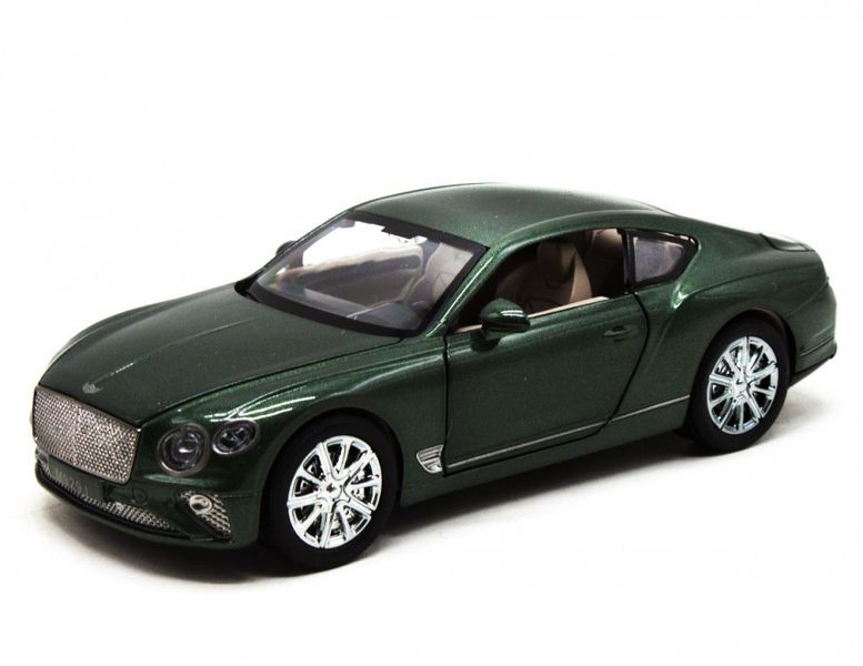 Коллекционная игрушечная машинка Bentley AS-2808 инерционная (Зеленый) фото