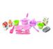 Детская игрушечная кухня с плитой и духовкой 661-51 аксессуары в комплекте фото 2 из 4