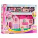 Дитячий ігровий будинок для ляльок 16526d з ляльками та меблями фото 2 з 4