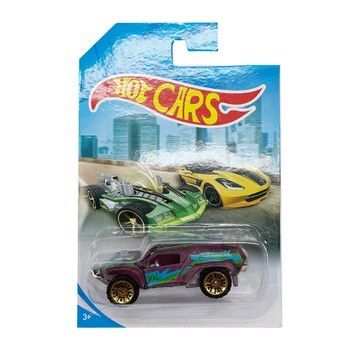 Машинка ігрова металева Hot cars 324-89-3 змінює колір, масштаб 1:64 фото