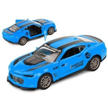 Модель автомобиля "Chevrolet Camaro" AP74165 масштаб 1:32 Бирюзовый фото