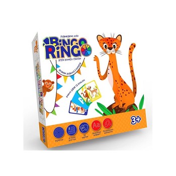 Обучающая игра Ringo Bingo (укр.), Danko Toys фото