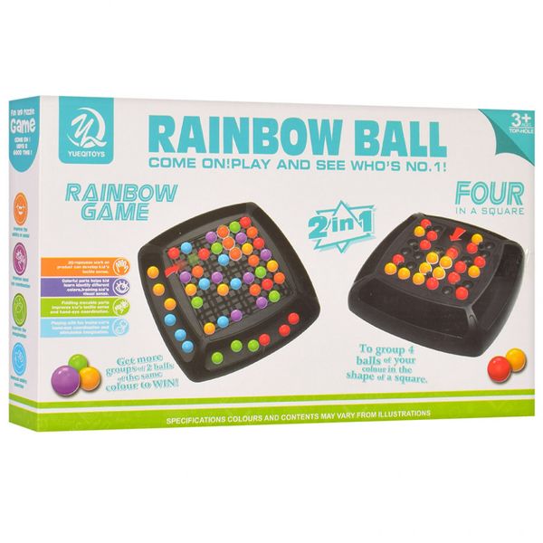 Детская настольная логическая игра Радужные шары 5777-39 фото