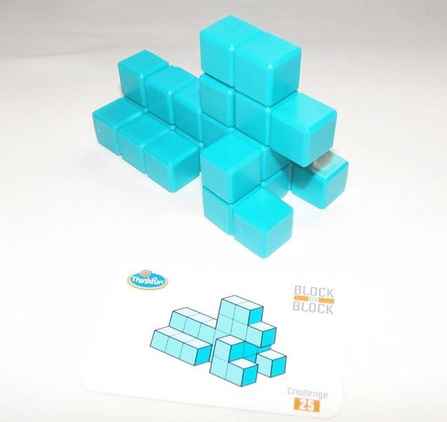 Игра-головоломка Block By Block (Блок за блоком), ThinkFun фото