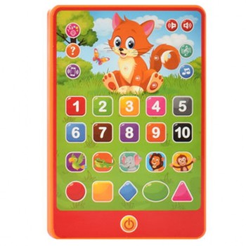 Детский интерактивный планшет SK 0016 на укр. языке (Оранжевый ) фото