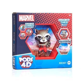 Коллекционная фигурка Ракета WOW! PODS 4D MVL-1038-12 серии "Марвел" фото