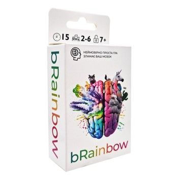 Карткова гра bRainbow FGS64, 60 карток, українською мовою фото