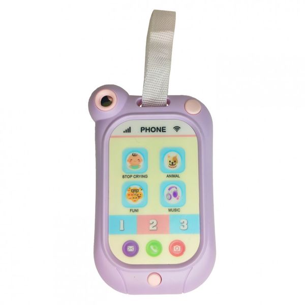 Игрушка мобильный телефон G-A081 интерактивный (Violet) фото