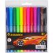 Дитячі ручки для фетру для малювання "Флоа" "С" 858-12, 12 кольорів фото