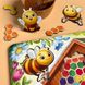 Дерев'яний пазл-вкладиш "Веселі бджілки" Ubumblebees (ПСД165) PSD165 сортер-тетріс фото 5 з 7