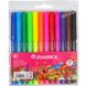 Дитячі ручки для фетру для малювання "Флоа" "С" 858-12, 12 кольорів фото 2 з 3