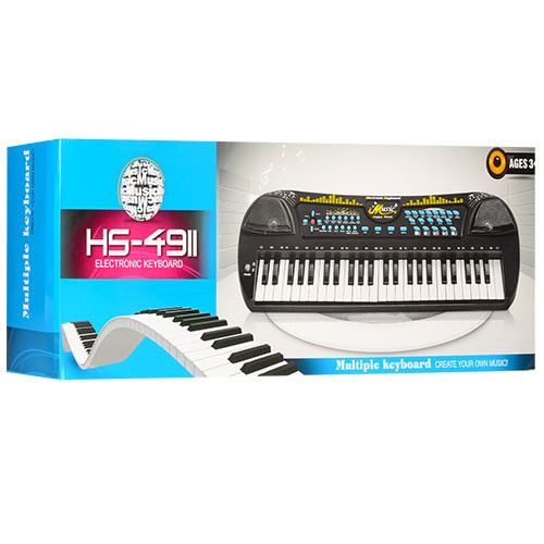 Детский синтезатор HS4911, 49 клавиш фото
