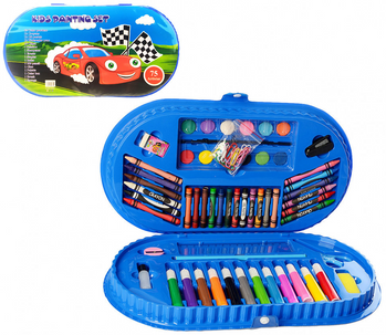 Детский набор для творчества MK 3918-1 в чемодане (Машинка) фото
