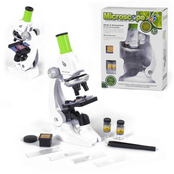 Микроскоп игрушечный C 2139 с аксессуарами фото