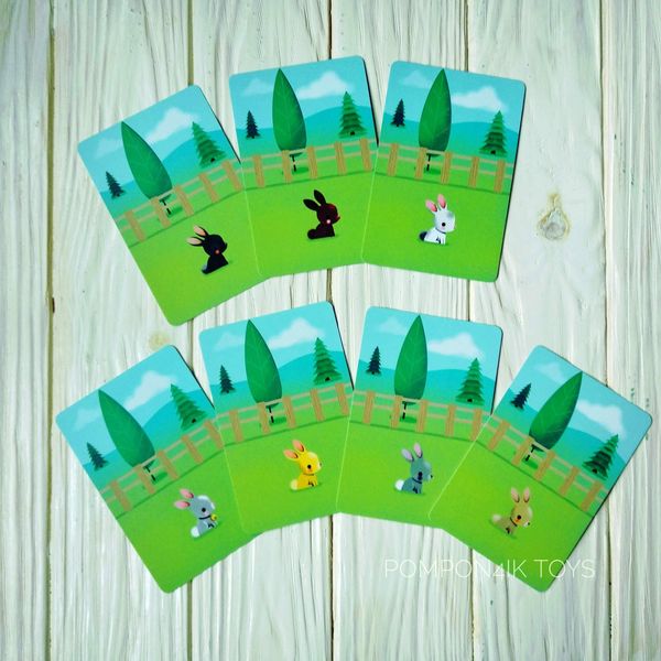 Карткова гра для дітей Ферма, Janod фото