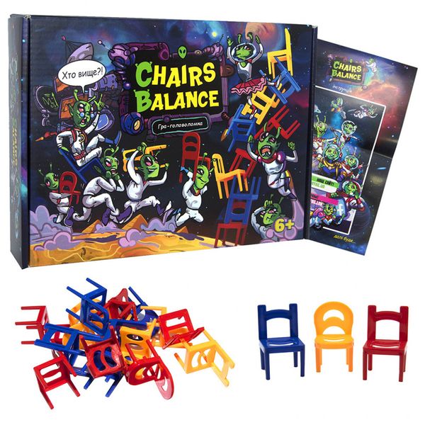 Настільна гра "Chairs Balance" 30408 ​​(укр.) фото