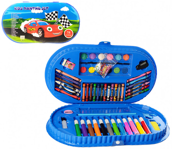 Детский набор для творчества MK 3918-1 в чемодане (Машинка) фото