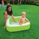 Дитячий надувний басейн для малюків 85 см Intex 57100 (Зелений) фото 1 з 4