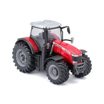 Дитяча іграшка Трактор Massey Ferguson 8740S Bburago 18-31613, 10 см фото