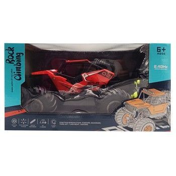 Машинка на радіокеруванні "Rock Climbing" M765-36(Red) світло фото