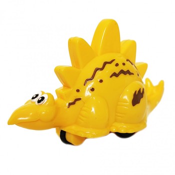 Заводная игрушка Динозавр 9829, 8 видов (Желтый) фото