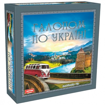 Настольная игра Галопом по Украине 1182 от 8-ми лет фото