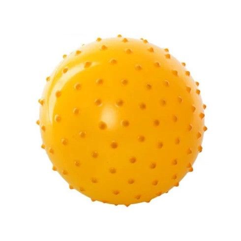 Мяч массажный MS 0023 8 дюймов (Желтый) фото
