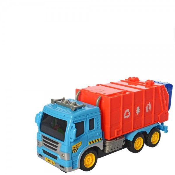 Іграшковий сміттєвоз на радіокеруванні 555-311-312 з гумовими колесами фото