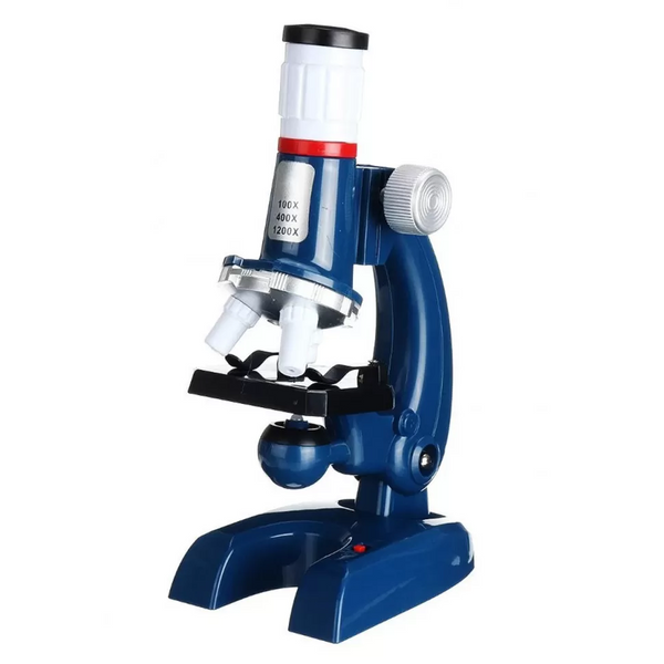 Игрушечный микроскоп SK 0009AB с пробирками (Синий) фото