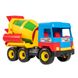 Іграшковий бетонний міксер "Середня вантажівка" 39223 з мобільними деталями фото 2 з 2