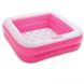 Дитячий басейн для малюків квадратний рожевий Intex 57100 фото 1 з 5