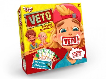 Розважальна гра дитячої дошки "Veto" Veto-01-01U на україні. мова фото
