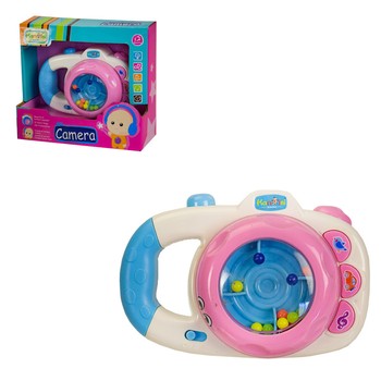 Брязкальце для малюків SF235358-68 фотоапарат зі звуковими ефектами (Рожевий) фото