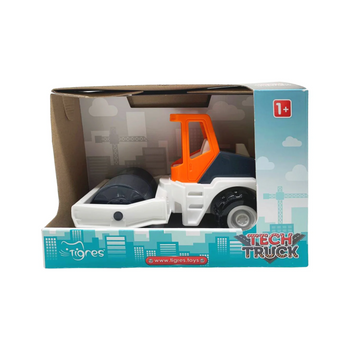 Іграшкова машинка Tech Truck "Каток" TIGRES 39478-1 (Чорно-помаранчевий) фото