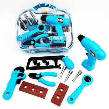 Детский игровой набор инструментов 6601-1/2 в чемодане (6601-1) фото