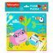 Мягкие пазлы "Бегемот и зебра" Vladi Toys VT1109-04, 25 эл фото 1 из 2