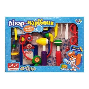 Игровой набор Доктор-волшебник Limo Toy M 0462, 22 предмета A фото