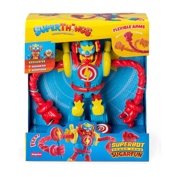 Игровой набор Супербот Шугарфан Superthings S PSTSP116IN70 робот, казум-кид, фигурка фото