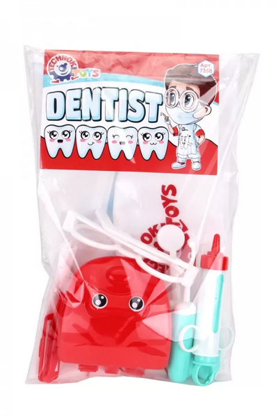 Игрушечный набор стоматолога 7358TXK с масочкой фото