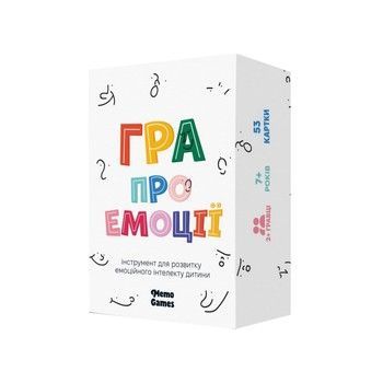 Настольная карточная игра "Эмоции" 0033MG 53 карты фото