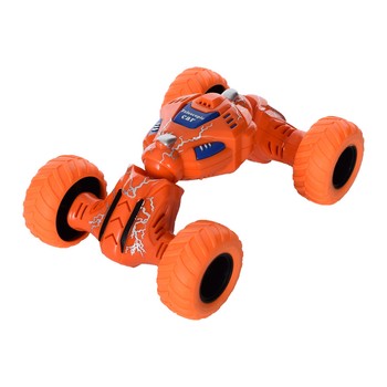Детская инерционная машинка Bambi 2021-7A трюковая 14,5см (Оранжевый) фото
