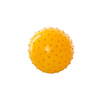 М'яч масажний MS 0022, 4 дюйми (Жовтий) фото