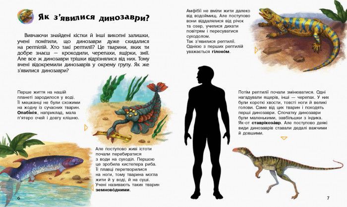 Дитяча енциклопедія про динозаврів 614022 для дошкільнят фото