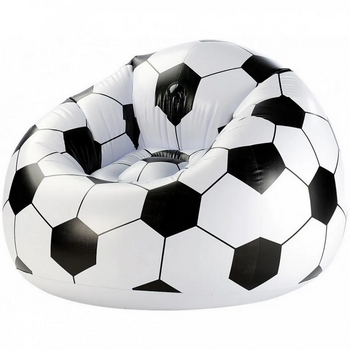Кресло надувное Футбольный мяч BW 75010 с ремкомплектом фото