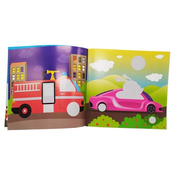 Книга разрисовка для малышей "Транспорт" Книжковий хмарочос 400616 фото