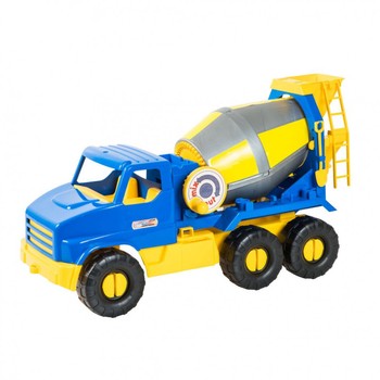 Іграшковий бетонний змішувач "City Truck" 39395 з мобільними елементами фото