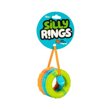 Игрушка тактильная Магнитные кольца Fat Brain Toys SillyRings 3 шт. (F269ML) фото