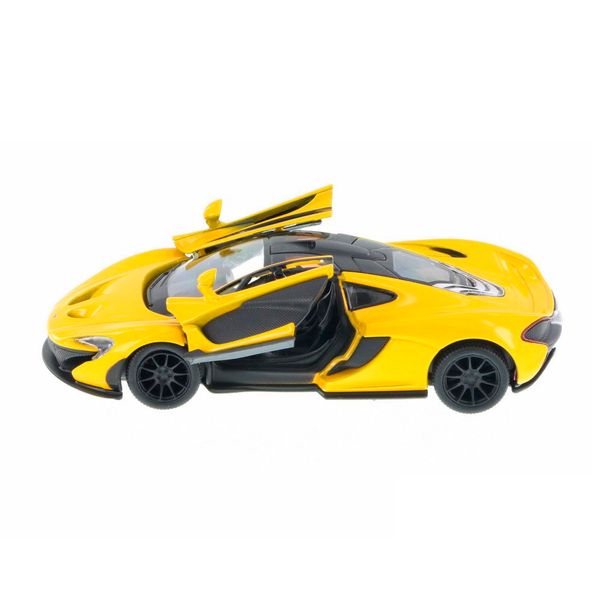 Детская модель машинки McLaren P1 Kinsmart KT5393W инерционная, 1:36 (Yellow) фото