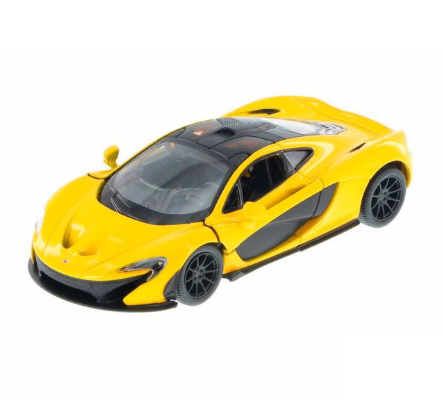 Детская модель машинки McLaren P1 Kinsmart KT5393W инерционная, 1:36 (Yellow) фото