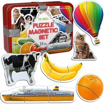 Набор магнитных пазлов Magdum "Baby puzzle" ML4031-62 EN фото